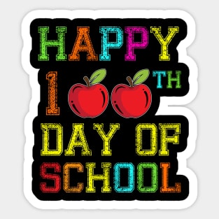 Happy 100 th day of school Sticker